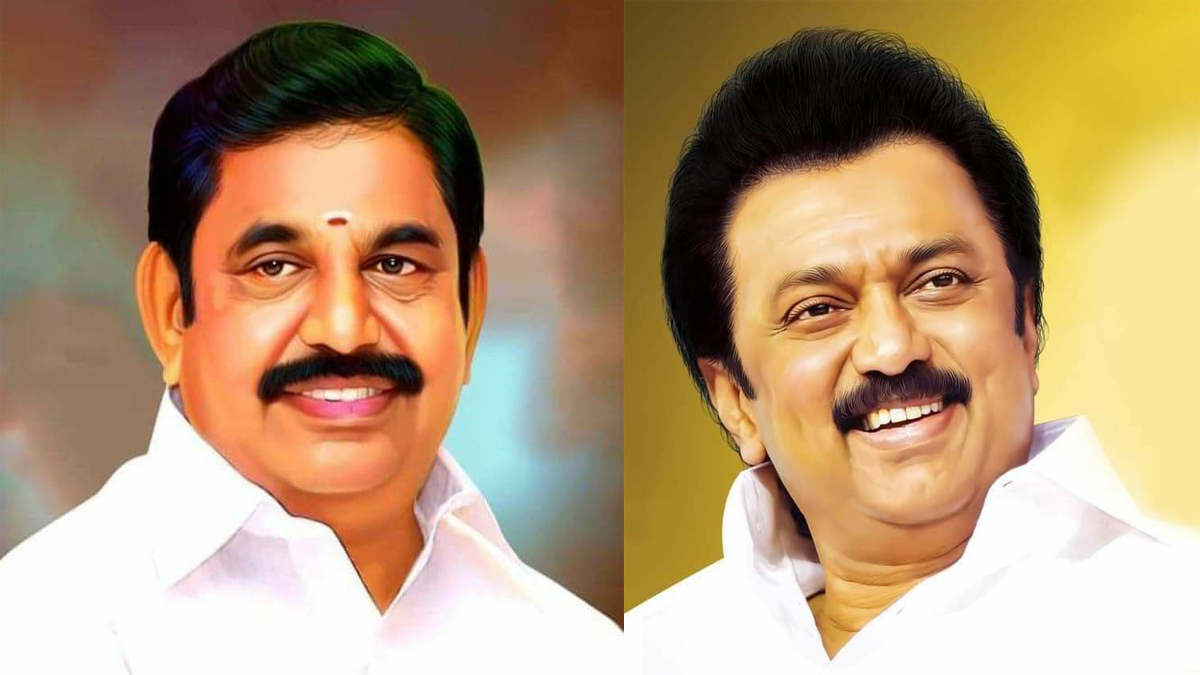 What is the opinion poll on whose govt is better Palaniswami and Stalin